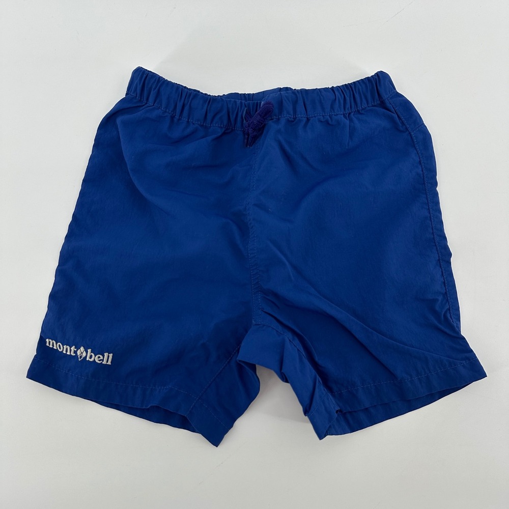 Montbell Baby 90 Royal Blue Nylon Outdoor Shorts 1105653 Size 18-24M EUC